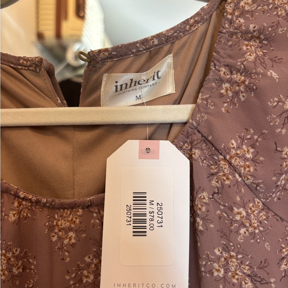 Long Sleeve Floral Maxi Dress - Picture 2 of 3